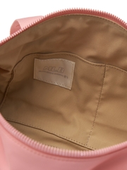 Túi MLB Korea Nylon Sportive Round Shoulder Bag New York Yankees Pink