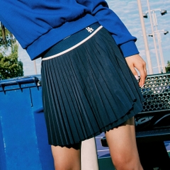 Váy MLB Korea Classic Sports Accordion Pleated LA Dodgers D.Navy