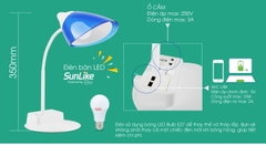 Đèn bàn bảo vệ thị lực RL-40.LED (OC-USB)