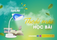 Đèn bàn bảo vệ thị lực RL-40.LED (OC-USB)