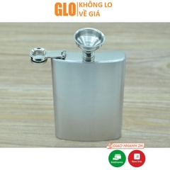 Bình Hip Flask Đựng Rượu Whisky Bằng Inox Dung Tích 5oz