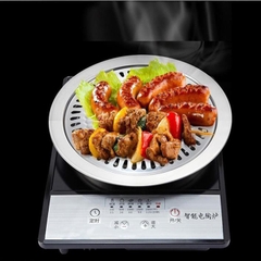 Vỉ Nướng Thịt Inox, Khay Dùng Được Cho Bếp Hồng Ngoại, Bếp Than, Bếp Ga