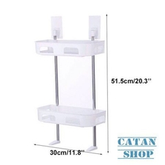 Kệ 2 Tầng Đặt Bồn Nhà Tắm, Nhà Bếp Khung Inox