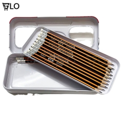 Hộp Bút Nhôm 3D 2 Ngăn Hình Độc Đáo