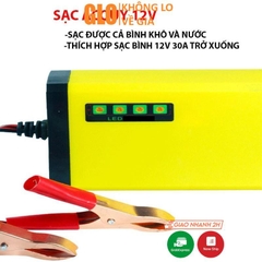 Sạc Bình Ắc Quy 12v Xe Máy Tự Ngắt Dòng Sạc 2A