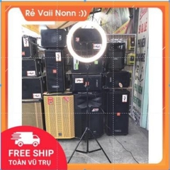 Bộ Đèn Livestream 45cm Có Remote Kèm Chân & 3 Kẹp Điện Thoại
