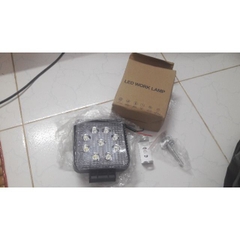 Đèn Trợ Sáng 9 Bóng Led Vuông