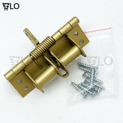 Bản Lề Cửa Lò Xo Tự Động Đóng 90 Độ, Kèm 8 Đinh Vít, Mở Cửa Giữ Yên Góc 90 Độ Thông Minh