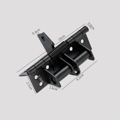 Bản Lề Cửa Lò Xo Tự Động Đóng 90 Độ, Kèm 8 Đinh Vít, Mở Cửa Giữ Yên Góc 90 Độ Thông Minh
