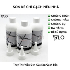 Sơn Kẻ Chỉ Gạch Nền Nhà, Keo Chà Ron Sứ Đa Năng Công Nghệ Hàn Quốc Tile Reform 280ml