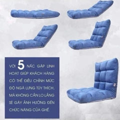 Ghế Lười Tami Bệt Tựa Lưng Kiểu Nhật, Sofa Nâng Hạ Đa Năng Tùy Chỉnh 5 Cấp Độ