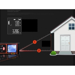 Máy Đo Khoảng Cách Từ Xa Bằng Tia Laser 40m, Thước Đo Laze 40m, Đo Chính Xác Tuyệt Đối, Tiện Dụng