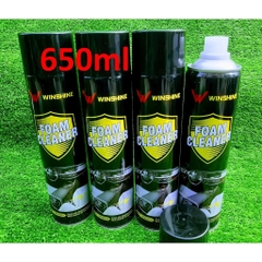 Chai Xịt WINSHINE FOAM CLEANER Vệ Sinh Ghế Da, Tẩy Rửa Làm Sạch Nội Thất Ô Tô, Túi Xách Da, Nỉ, Vải Cao Cấp