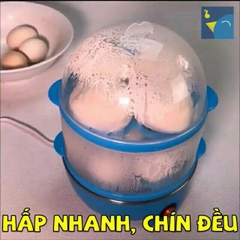 Máy Hấp Trứng Hấp Thức Ăn Đa Năng 2 Tầng Hàng Loại 1