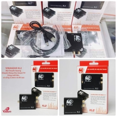 Bộ Chuyển Đổi Âm Thanh Tín Hiệu Optical Sang AV, Digital To Analog, Bộ Quang Ra AV, Tặng Dây Quang 1m