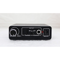 Bộ Chuyển Quang Optical Sang Audio(Digital Sang Analog) Vinagear Xl6 Pro Chính Hãng Cao Cấp, Có Nút Điều Chỉnh Âm Lượng