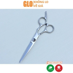 Kéo Cắt Và Tỉa Tóc 6 Inch Cao Cấp Màu Trắng