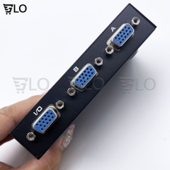 Bộ Hub Chia VGA 2 CPU Hoặc 4 CPU Ra 1 Màn Hình VGA-15-2C VGA-15-4 (2/4 Port VGA Video Switch)