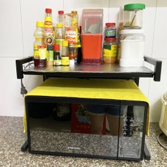 Kệ Để Lò Vi Sóng, Nồi Cơm Điện Đa Năng Khung Thép Ống Cao Cấp Chịu Lực 50kg