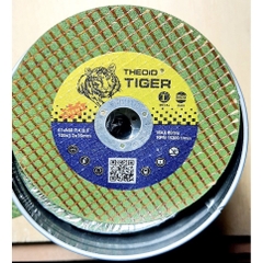 Hộp Đá Cắt Sắt, Cắt Inox TIGER 100 Hàng Loại 1 Chính Hãng (105x1.2x16mm)