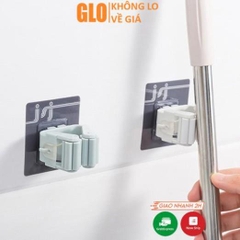 Móc Kẹp Treo Chổi Và Cây Lau Nhà Đa Năng