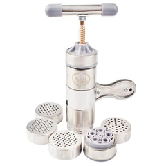 Khuôn Máy Ép Làm Bún Tươi, Mỳ Sợi, Mì Nui Mini 5 Đầu Cắt Inox Cho Nhà Bếp Gia Đình