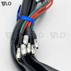 1 Cặp Đèn Led Xi Nhan Spirit Beast Hình Mũi Tên, Hiệu Ứng Dòng Chảy Độc Đáo Cho Mọi Loại Xe Máy