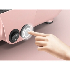 Bếp Điện Mini 2 Ngăn, Nồi Lẩu Nướng, Đế Chống Dính, Công Dụng 5 Trong 1