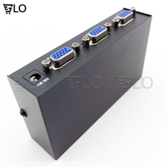 Bộ Hub Chia VGA 1 Ra 2 Hoặc 4(Chia 2 Hoặc 4 Màn Hình), 2/4 Port 200mhz VGA Splitter VGA-2002/VGA-2004
