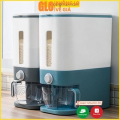Thùng Đựng Gạo Thông Minh 12kg Kèm Cốc Đong