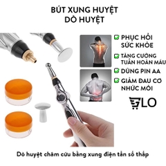 Bút Xung Huyệt, Dò Huyệt Châm Cứu Trị Liệu Xung Điện DF-618 Cao Cấp(Không Kèm Pin)
