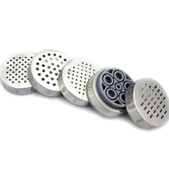 Khuôn Máy Ép Làm Bún Tươi, Mỳ Sợi, Mì Nui Mini 5 Đầu Cắt Inox Cho Nhà Bếp Gia Đình