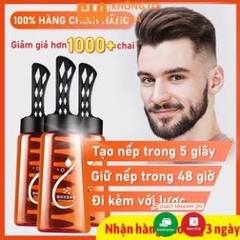 Gel Vuốt Tóc Nam Kèm Lược Cao Cấp Chai 260ml