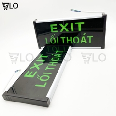 Bảng Biển Đèn Led Exit Chỉ Dẫn Lối Thoát 2 Mặt