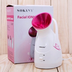 Máy xông hơi mặt Sokany ZJ-608 (Hồng phối trắng)
