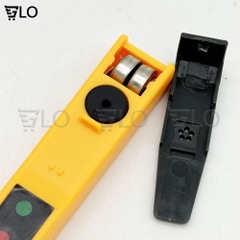 Bút Thử Điện Âm Tường Xuyên Tường Kèm Pin, Que Dò Điện Cảm Ứng Kỹ Thuật Số Thông Mạch Có Đèn Báo