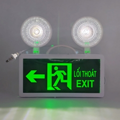 Đèn Sự Cố Khẩn Cấp Chiếu Sáng Kết Hợp Biển Chỉ Dẫn Thoát Hiểm, Thoát Nạn Exit, Thiết Bị Phòng Cháy Chữa Cháy