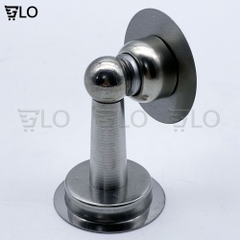 Hút Chặn Giữ Cửa Nam Châm Chống Va Đập, Hít Cửa Inox 304, Không Cần Khoan Kèm Keo 3m Dán Sàn Và Vít, Lực Hít Mạnh