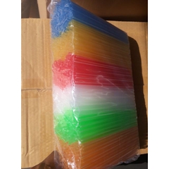 Ống Hút Nhựa Cứng Nước Mía Bịch 500g Có 1 Đầu Nhọn