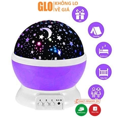 Đèn Led Chiếu Bầu Trời Trăng Sao Star Master Xoay Tròn Cực Đẹp