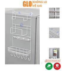 Bộ Kệ Gài Treo Tủ Lạnh Đa Năng