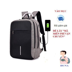 Balo Thời Trang Nam Nữ Laptop Chống Trộm Mã Khóa Phản Quang