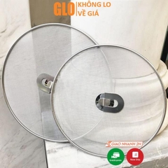 Nắp Vung Lưới Inox 25cm Chống Văng Dầu Mỡ Côn Trùng