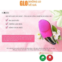 Máy Rửa Mặt Massage Nâng Cơ Mặt 3 In 1 Sonic Facial Brush Cao Cấp, Chống Nước Tuyệt Đối