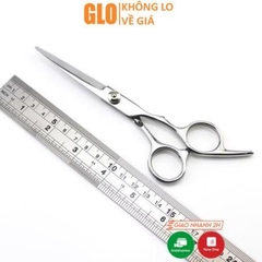 Kéo Cắt Và Tỉa Tóc 6 Inch Cao Cấp Màu Trắng