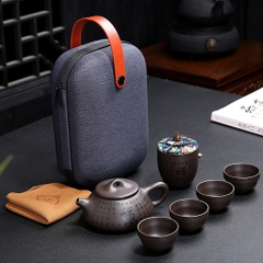 Bộ Bình Trà Có Túi Đựng Đi Du Lịch