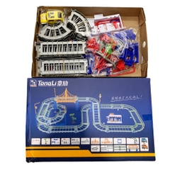 Lắp Ráp Mô Hình Đường Ray Xe Ô Tô Cho Bé 73 Chi Tiết
