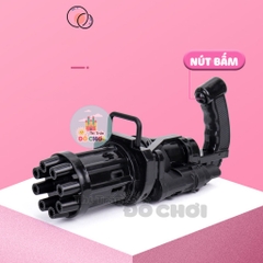 Súng Bắn Bong Bóng 8 Nòng Siêu Mạnh Cho Bé