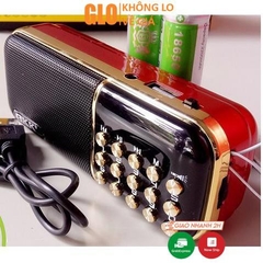 Loa BKK K51 + Thẻ 16gb Trắng