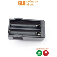 Sạc Đôi Thường Pin Lion 18650/26650 Dùng Cho Đèn Pin, Quạt Sạc,...